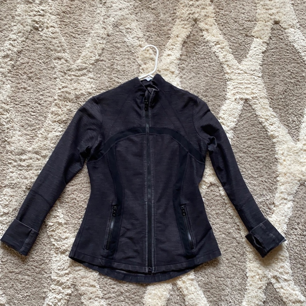 Lululemon Define Jacket Heathered Black/Gray